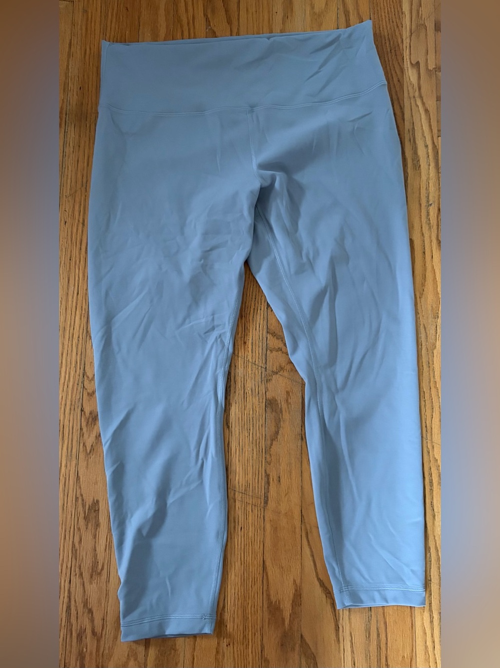 EUC Lululemon Wundertrain High Rise Leggings 25” - Rhino Gray - 16